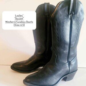 Ladies' "Boulet" Western/Cowboy Boots (Size 6.5)